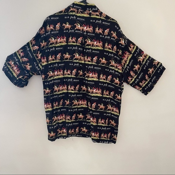 US polo men’s button shirt with great design size XL - Picture 8 of 10